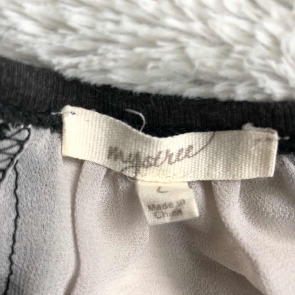 Mystree Colorblock Swing Top - image 2